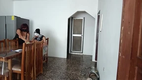 Maid Whore Exposes Her Ass&#x1F351; For Camera