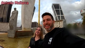 Spanish Striptease: Condom Trick Sparks Hot Fuck Session
