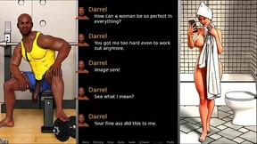 Cuckold hubby can't handle her lover's massive BBC cock🍆 while they fuck - love episode 04, 3D porn games