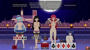 Scorching Strip Poker: Aqua, Mari & Noire's Passion Ignites into Intense XXX Show Scorching Strip Poker: Aqua, Mari & Noire's Passion Ignites into Intense XXX Show