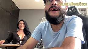 After Interview Tease: She Craves My Hard Cock&#x1F346;