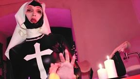 Old boots up, horny🥵 milf nun mistress Eva latex dominates in high heels BDSM solo fetish Old boots up, horny🥵 milf nun mistress Eva latex dominates in high heels BDSM solo fetish