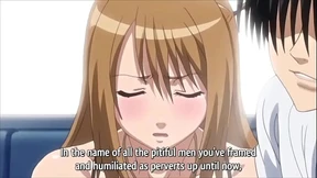 Public Bus Fuck: Hentai Cartoon Threesome Carnage