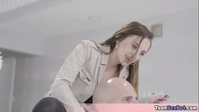Time Paused For Hot Teen Slut's Intimate Invitation To Seduce Her Crush