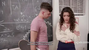 Rebelled Teacher Gets Student's Anal&#x1F44C; Service