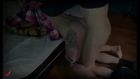 Mature MILF Step-Mom Engaging In Steamy Evening Pleasures