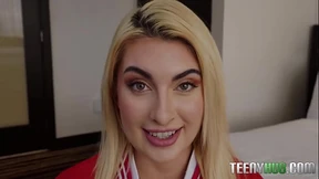 Tiny Guy's Giant Cock&#x1F32D; Deeply Holes Kylie!