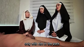 Three eager nuns pleasure my dick&#x1F346; part 1 - TOMMY MILLER