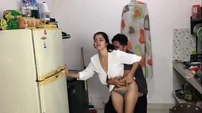 I SAW MY LACTATING STEPMOTHER'S BIG TITS IN THE KITCHEN, SO I HAD DIRECT ACCESS TO HER PLEASANT SURPRISE I SAW MY LACTATING STEPMOTHER'S BIG TITS IN THE KITCHEN, SO I HAD DIRECT ACCESS TO HER PLEASANT SURPRISE