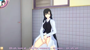 No, not just Masturbating, more like 'Slurping Sweet Nectar of Forbidden Desire' No, not just Masturbating, more like 'Slurping Sweet Nectar of Forbidden Desire'