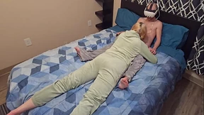 Caught Watching Threesome Porn By Step Sister But She Offers To Help Out! Caught Watching Threesome Porn By Step Sister But She Offers To Help Out!