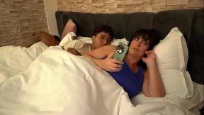 Stepmom with a big ass🍑 lets stepson join her in bed - Thiago Lopez & Montse Swinger Stepmom with a big ass🍑 lets stepson join her in bed - Thiago Lopez & Montse Swinger