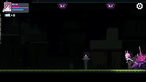 Beautiful bunny maid gets horny&#x1F975; action in hentai game