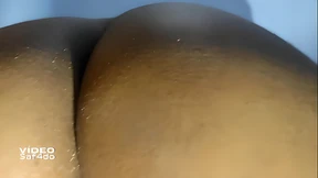 Teen cashier servicing the manager in the warehouse