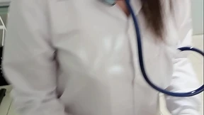 I go to the doctor and the doctor pleases me when I arrive with a blowjob