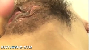 Yui Misaki explores her hairy area and breasts with a dildo in uncensored XXX! Yui Misaki explores her hairy area and breasts with a dildo in uncensored XXX!