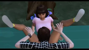 Dora x Wendy x Strawberry Shortcake banged