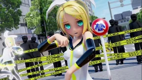 Rin Kagamine裸体彩绘舞蹈-MMD少女制作 Rin Kagamine裸体彩绘舞蹈-MMD少女制作