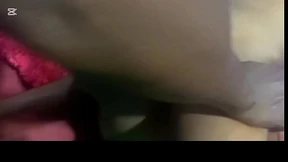 Ebony girl spray her leg Ebony girl spray her leg