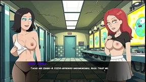 Portal Porn Demoniums [ PARODY HENTAI GAME ] Ep7 EVIL MORTY don't like wet tshirt stuff !