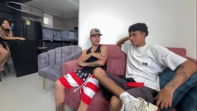 A bet my husband made with his best friend ends in a good fuck and a cumshot on my big tits HL A bet my husband made with his best friend ends in a good fuck and a cumshot on my big tits HL