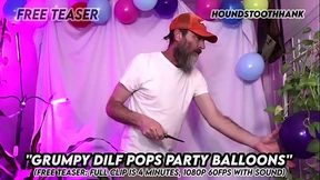 Grumpy DILF Pops Party Balloons Grumpy DILF Pops Party Balloons
