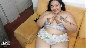 My slutty stepmom likes to record herself while touching her fat pussy, but this time I wanted to help her fill her pussy with creampie - Part 1 My slutty stepmom likes to record herself while touching her fat pussy, but this time I wanted to help her fill her pussy with creampie - Part 1