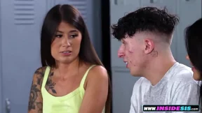 A naughty routine between stepsisters and stepbrothers fucking each other hard after the gym wwwInsideSiscom A naughty routine between stepsisters and stepbrothers fucking each other hard after the gym wwwInsideSiscom