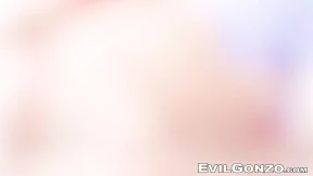 Blonde Natalia Starr rimming and anal banging compilation