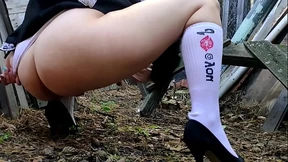 Stepmom Pisses Outdoors And Enjoys Fucking In Her Mouth, after which She Powerfully Orgasms From G-Spot Stimulation Stepmom Pisses Outdoors And Enjoys Fucking In Her Mouth, after which She Powerfully Orgasms From G-Spot Stimulation