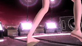 Sakine Meiko Nostalogic Project diva Nude Mod Full Nude
