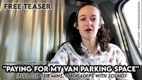 Paying For My Van Parking Space Paying For My Van Parking Space