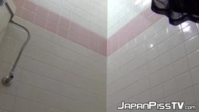 Innocent Japanese girls arent aware of a camera while they pee their panties Innocent Japanese girls arent aware of a camera while they pee their panties