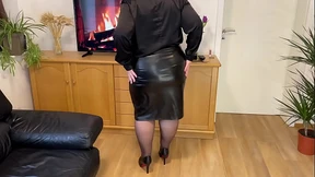 The lustful mother-in-law lost the bet, here is my reward!