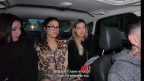 UBER, if he's lucky, fucks three girls in the ass The ride is somehow charged UBER, if he's lucky, fucks three girls in the ass The ride is somehow charged