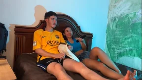I fuck my best friend's stepsister at her house