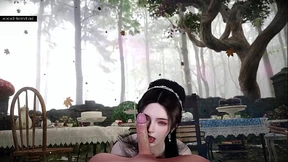 Goddess Animated Siren of the Storm - 3D Animation Hentai