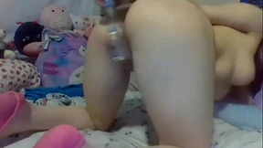 Solo Teen Tries Sex Positions For the First Time <3
