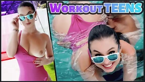 Teen Planning to Workout Her Stamina Teen Planning to Workout Her Stamina