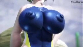 3D HQ Blonde Big Tits POV sex Cowgirl bathing suit wBreast Expansion w/ Sound added 3D HQ Blonde Big Tits POV sex Cowgirl bathing suit wBreast Expansion w/ Sound added