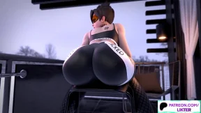 BIG ASS TRACER IN THE GYM 60FPS BIG ASS TRACER IN THE GYM 60FPS