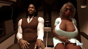 Teaching my gigantic booty professor in the lift