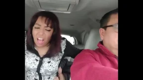 Being fucked by a stranger in the backseat of our car while the love of my life drives Being fucked by a stranger in the backseat of our car while the love of my life drives