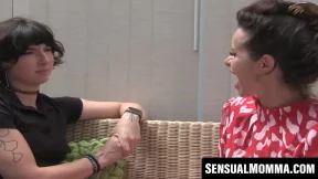 SensualMomma com - Kiki seeks Stepmom Amica's wisdom for her love life