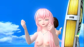 Megurine Luka & Meiko Promise Project diva Nude Mod Full Nude