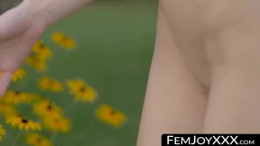 Beautiful girl showcases flawless body in slow motion