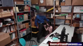 Teenage thief escapes jail time by banging with a horny detective for stealing Teenage thief escapes jail time by banging with a horny detective for stealing
