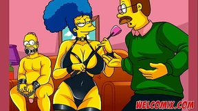 Sadomasochistic Package for anal sex! The Simptoons