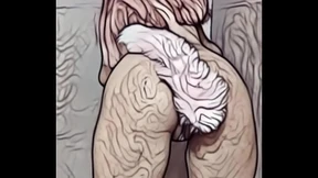 Mexican eats it in the ass for the first time / homemade sex, moans, and feels