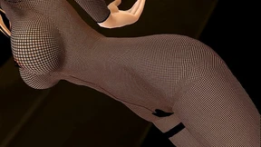 Prinz Eugen Fishnet Sexy Dance - Mirrrrrors MMD by Ariak